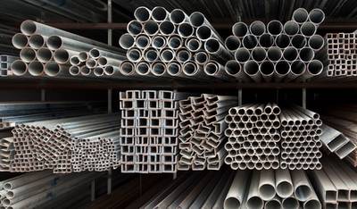 Metal pipe stack